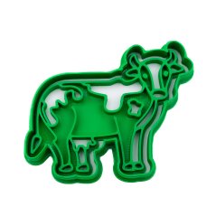 Kráva - postava | dvoudílné vykrajovátko