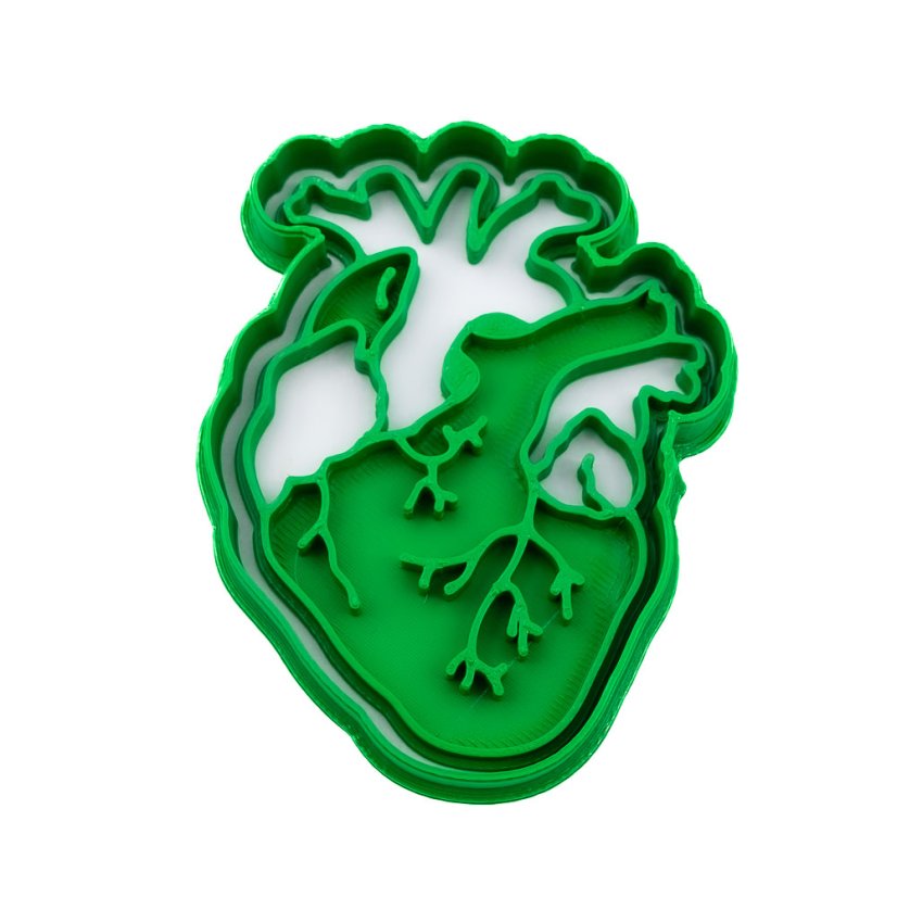 Srdce | dvoudílné vykrajovátko