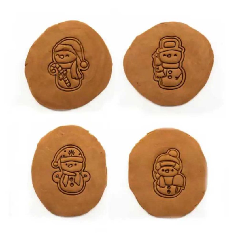 Sněhuláci | sada vykrajovátek