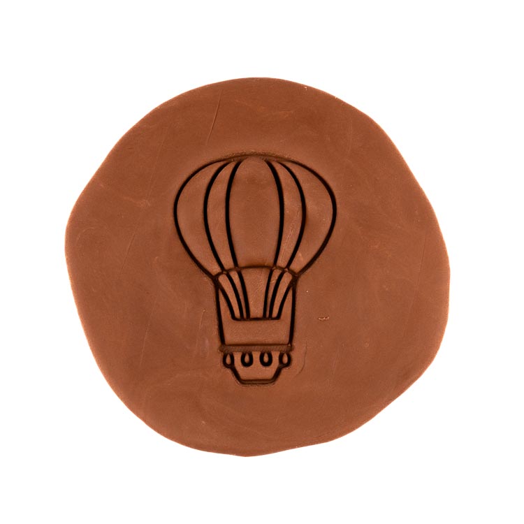 Horkovzdušný balon 2 | dvoudílné vykrajovátko