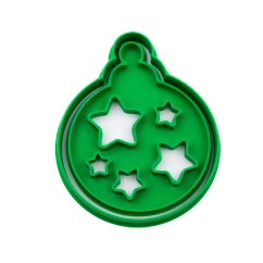 Ozdoba s hvězdou | dvoudílné vykrajovátko