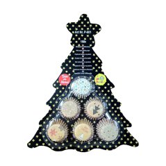 Stromeček 1 papírové košíčky na pralinky 150 ks s 6  motivy