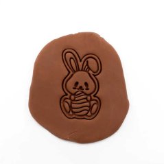 Zajíček s kraslicí 1 | dvoudílné vykrajovátko