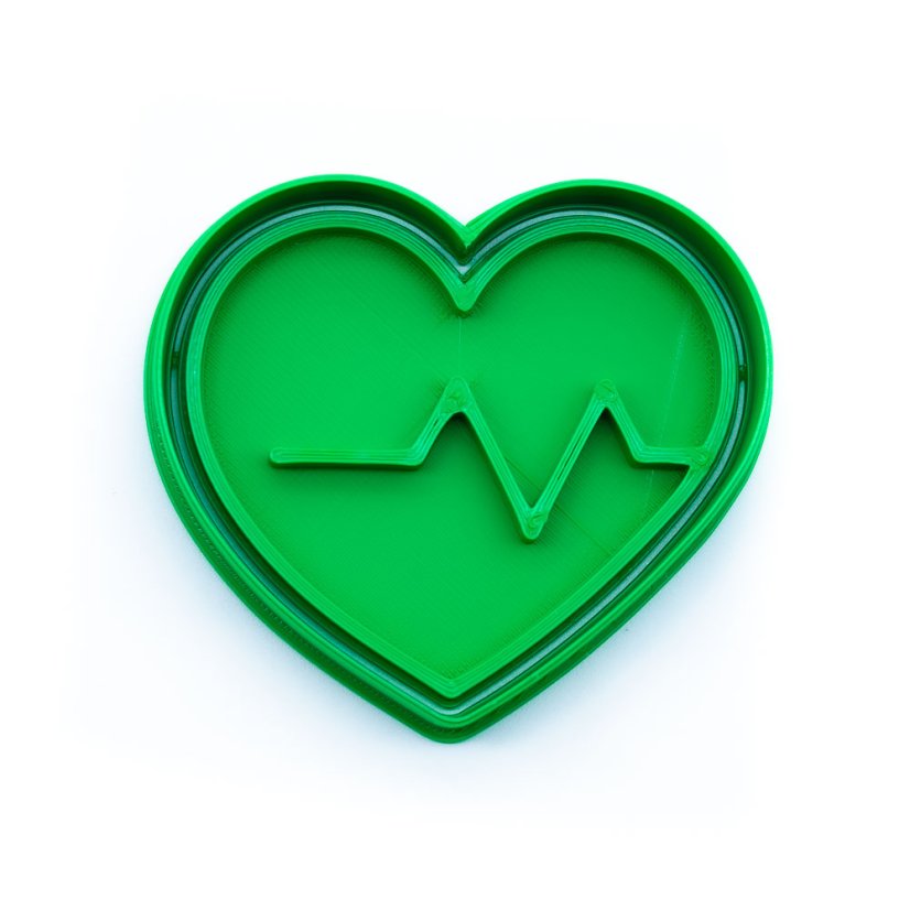 Srdíčko | dvoudílné vykrajovátko