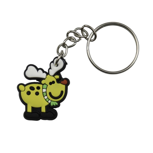 Sobík 2 vánoční klíčenka gumová 35 mm