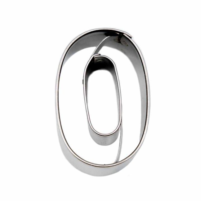 Číslice - 0 - nula | vykrajovátko