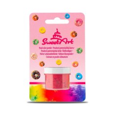 Jedlá prachová barva - Třešňově červená - SweetArt (2 g)