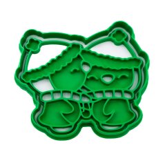 Tučňáci - láska | dvoudílné vykrajovátko