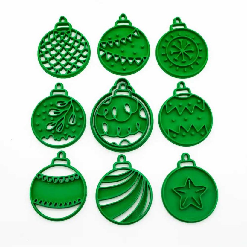 Vánoční ozdoby | sada vykrajovátek