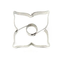 Čtverec cípatý + kolečko | vykrajovátko se středem