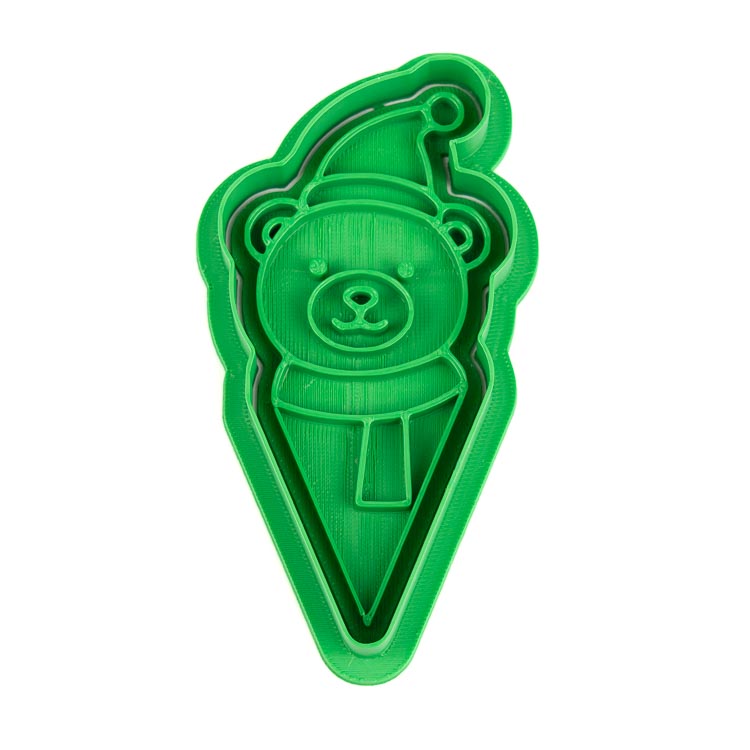 Kornout medvídek | dvoudílné vykrajovátko