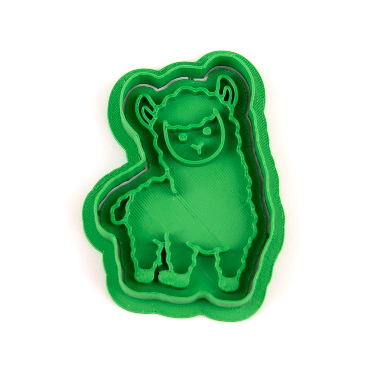 Lama 4 | dvoudílné vykrajovátko