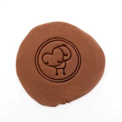 Bigli Migli - Srdce | dvoudílné vykrajovátko