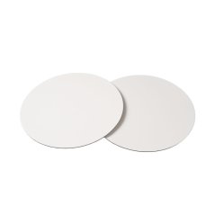 Dortová podložka 30 cm lepenková tenká bílá