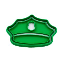 Policejní čepice | dvoudílné vykrajovátko