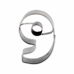 Číslice - 9 - devět | vykrajovátko