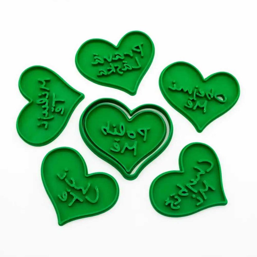 Valentýnská srdce | sada vykrajovátek