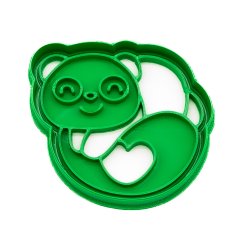 Medvídek na srdíčku | dvoudílné vykrajovátko