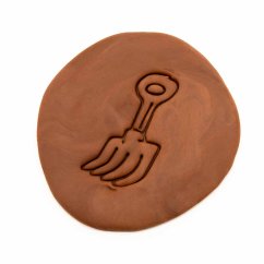 Zahradní vidle | dvoudílné vykrajovátko