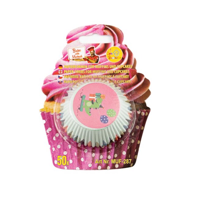 Drak | papírové košíčky na muffiny a cupcakes | 50 ks