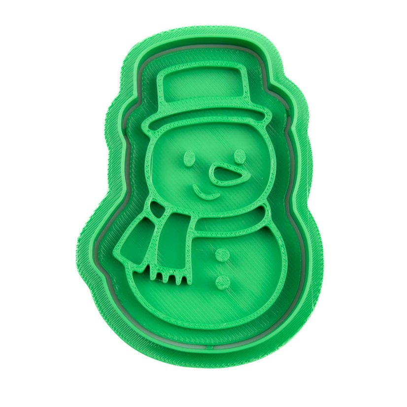 Sněhulák 6 | dvoudílné vykrajovátko