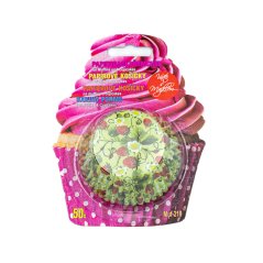 Jahody | papírové košíčky na muffiny a cupcakes | 50 ks