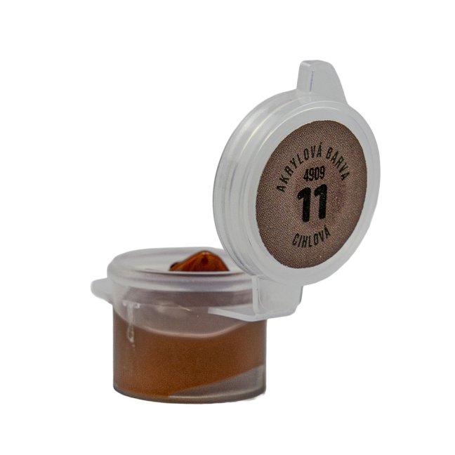 Cihlová akrylová barva Lukas 3 ml