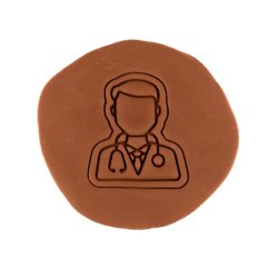 Lékař | dvoudílné vykrajovátko