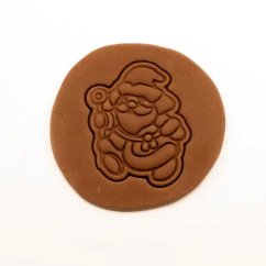 Děda Mráz | dvoudílné vykrajovátko