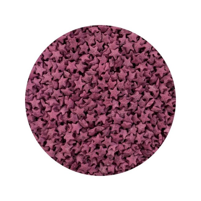 Cukrové hvězdičky fialové (60 g) Besky edice