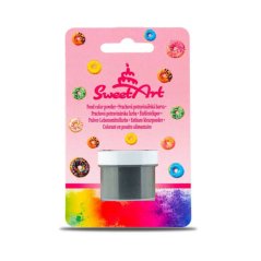 Jedlá prachová barva - Tmavě zelená - SweetArt (2 g)