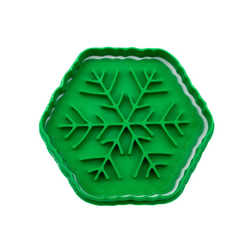 Vločka | dvoudílné vykrajovátko