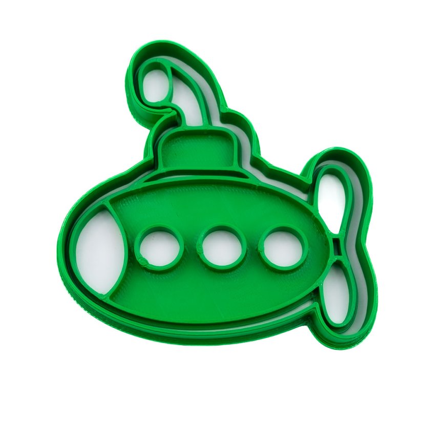 Ponorka | dvoudílné vykrajovátko