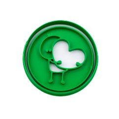 Bigli Migli - Srdce | dvoudílné vykrajovátko