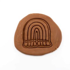 Duha - třásně | dvoudílné vykrajovátko