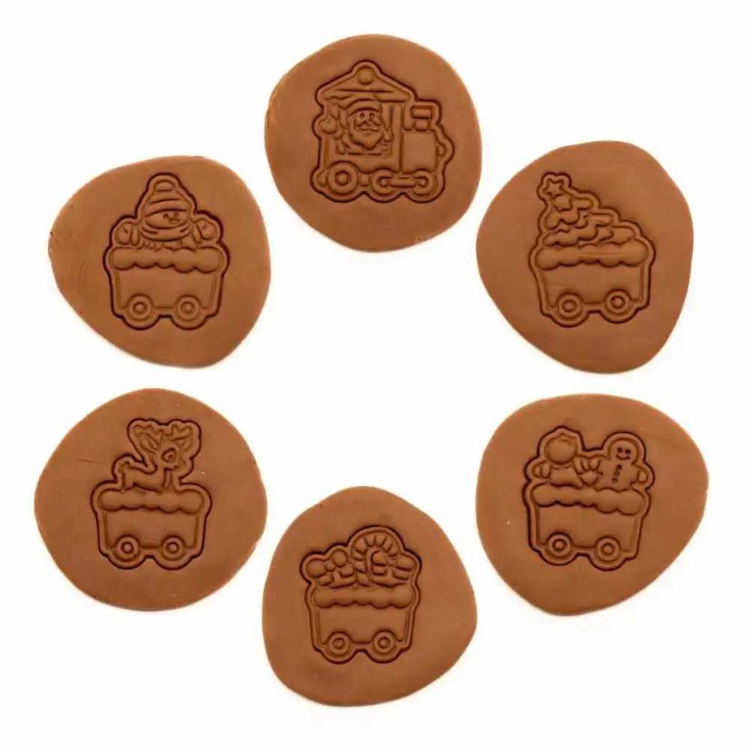 Vánoční mašinka | sada vykrajovátek