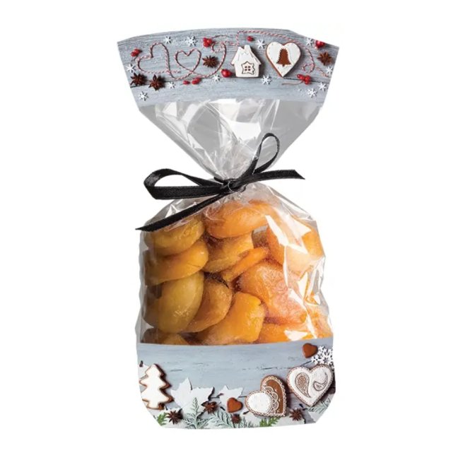 Celofánové sáčky | vánoční | maxi 18x30cm, 10 ks v balení