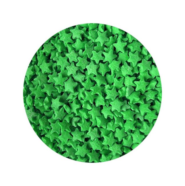 Cukrové hvězdičky zelené (60 g) Besky edice
