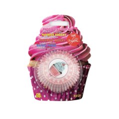 Dortik | papírové košíčky na muffiny a cupcakes | 50 ks