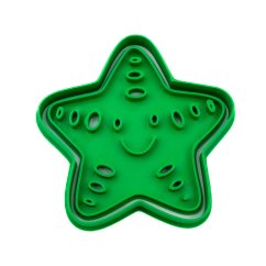 Mořská hvězdice | dvoudílné vykrajovátko