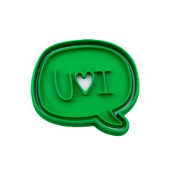 I love you | dvoudílné vykrajovátko