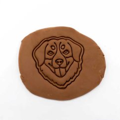 Bernský salašnický - hlava | dvoudílné vykrajovátko