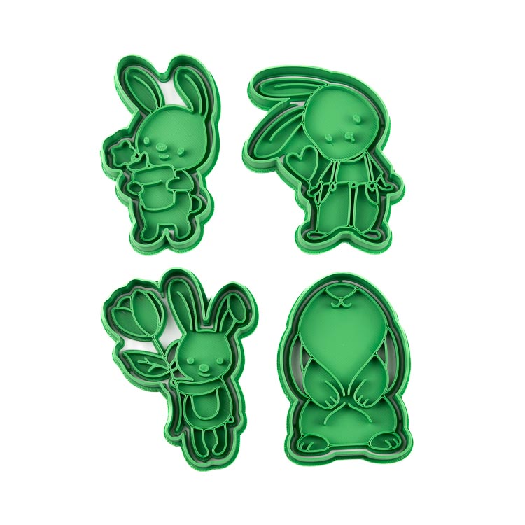 Zajíčci 1 | sada vykrajovátek