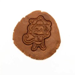 Cirkusová opice | dvoudílné vykrajovátko