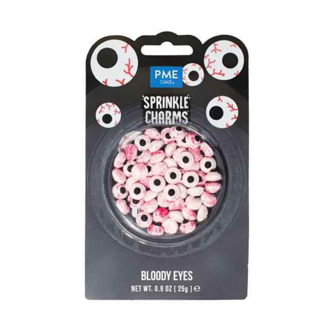 Cukrové zdobení Krvavá očička PME (25 g)