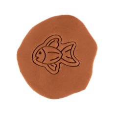 Rybička 4 | dvoudílné vykrajovátko