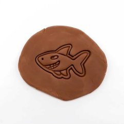 Žralok | dvoudílné vykrajovátko