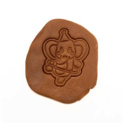 Cirkusový slon | dvoudílné vykrajovátko