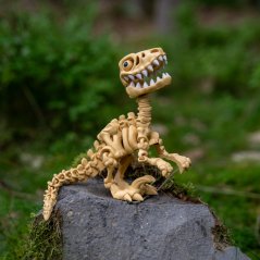 Velociraptor | pohyblivá 3D omalovánka + barvy a štětec