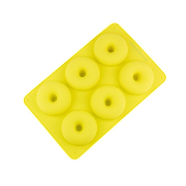 6 donutů nebo bagelů | silikonová forma na cukroví